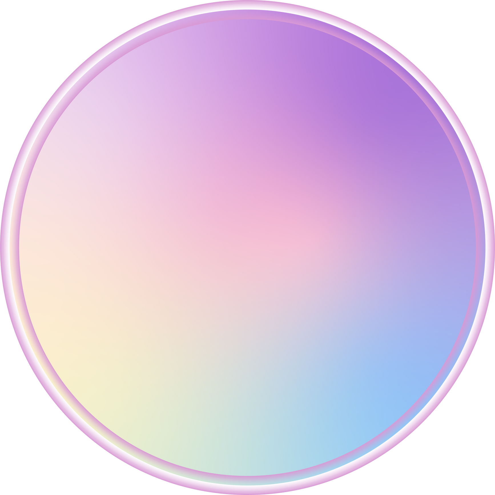 Pastel gradient circle button